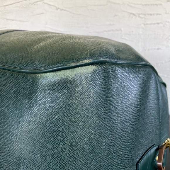 Louis Vuitton LV Boston Bag  Kendall GM Green Taiga SERIAL SP0017 - Picture 13 of 16